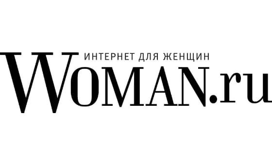 Логотип Woman.ru — площадка для отзывов